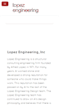 Mobile Screenshot of lopezengineers.com